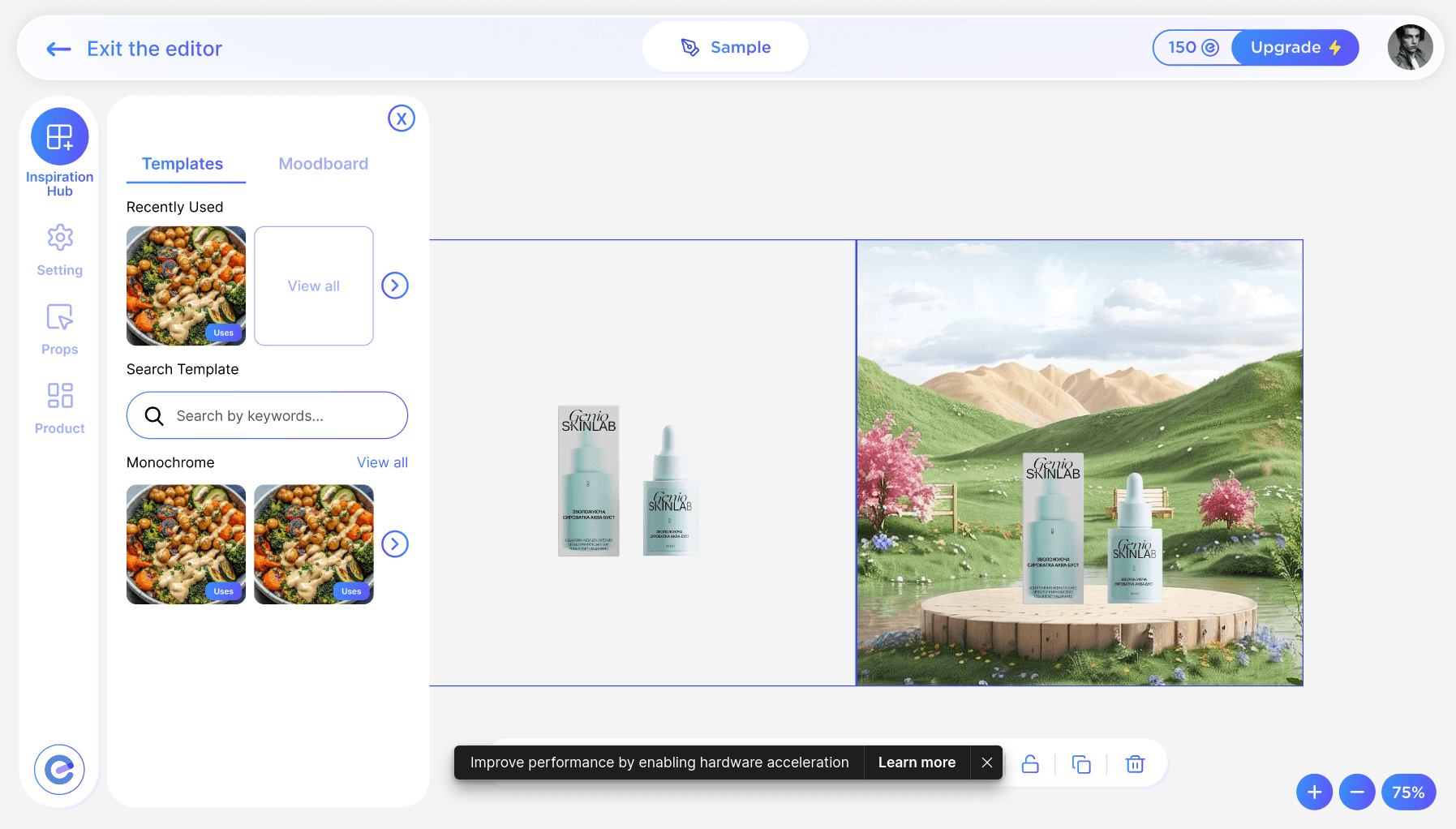 Moodboard showcase